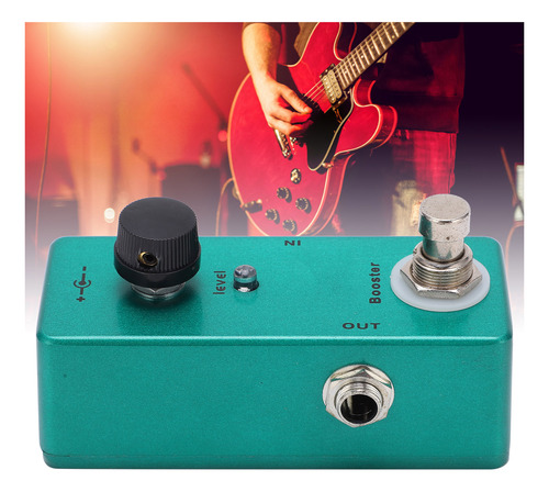Efecto De Guitarra True Bypass Clean Boost Knob Control Boos