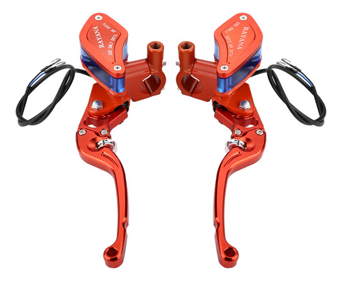 Motocicleta Orange Brake Master Cylinder, 22 Mm, Cnc Univers