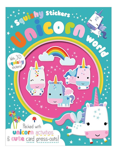 Libro Infantil Mundo Unicornio Actividades Para Niño Y Niñas