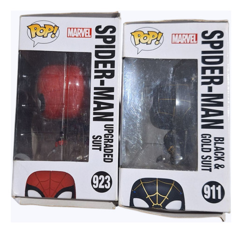 2 Funko Spiderman No Way Home Spider Man 923 Y 911 Suit (Usado)