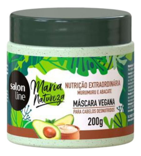 Salon Line María Natureza Máscara Nutrición Vegana 200gr