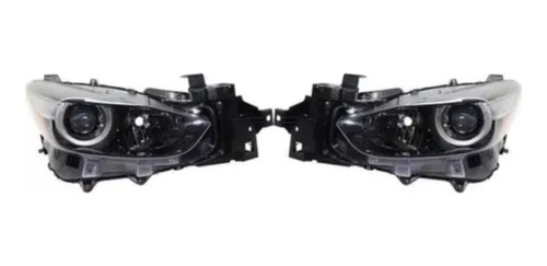 Faros Delanteros Mazda 3 17-18 Halogeno Sedan/hatchback