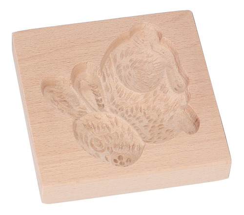 Molde Para Estampillas Para Galletas, De Madera De Haya, Reu