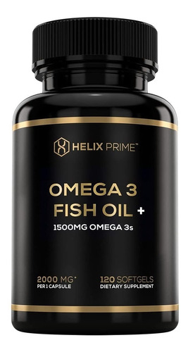 Omega-3 120cps Helix Prime - Unidad a $2016