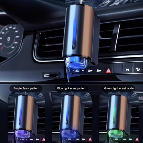 Ambientador Inteligente Automóvil Aroma Limón Difusor Ajusta Color Fragancia