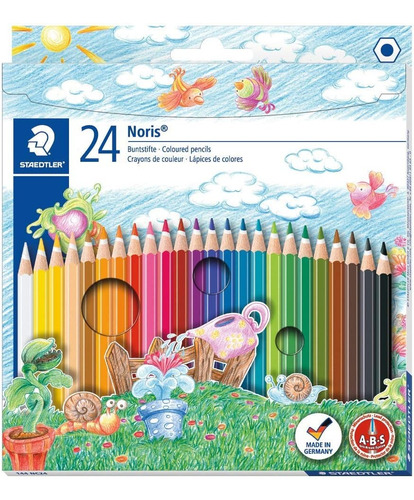 Lapices De Colores Staedtler Noris X24 Serviciopapelero