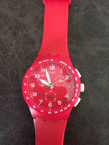 Reloj Original Swatch Rojo Susr400d