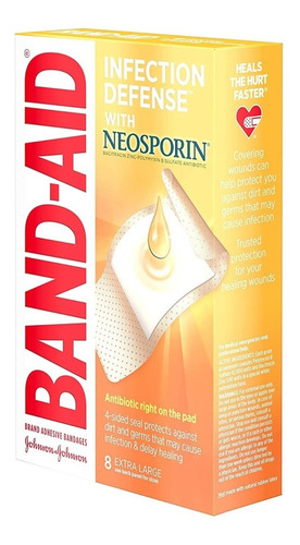 Band Aid Extra Grande Com Neosporin