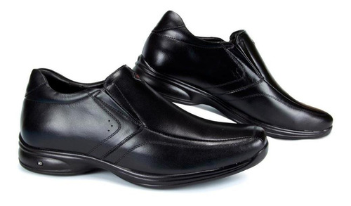 Imagem 4 de 5 de Sapato Jota Pe 79656 Pelica 6,5cm + Alto