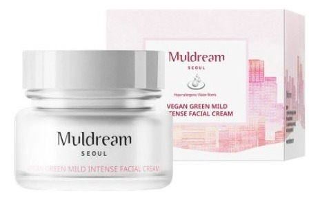 [muldream] Crema De Rostro Vegana Green Mild Intense Coreana