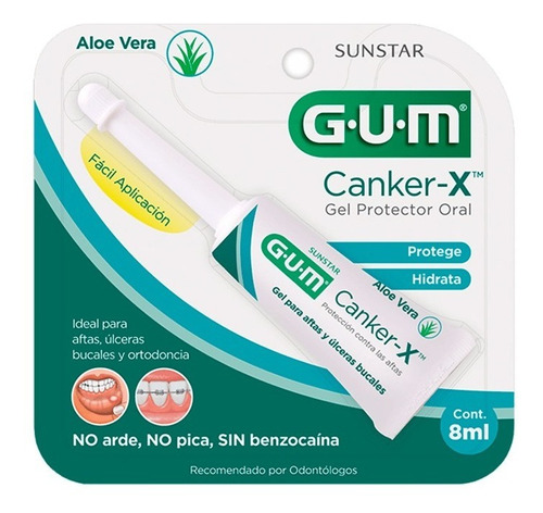 Gel Para Aftas Y Ulceras Bucales Gum Canker X