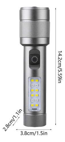 Proyector Portátil J, Luz Led Fuerte Para Exteriores, Recarg