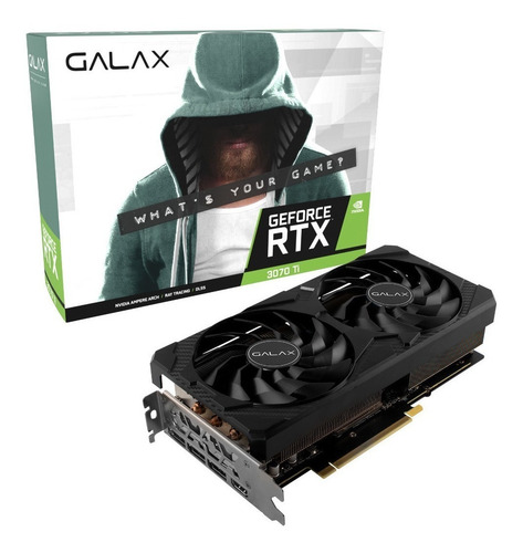 Imagem 4 de 4 de Placa de vídeo Nvidia Galax GeForce RTX 30 Series RTX 3070 Ti 37ISM6MD4COC 8GB