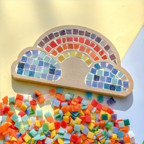 Kit Mosaico Pequeños Artistas Niños Arte Infantil