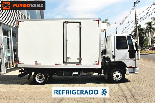 Imagem 7 de 14 de Ford Cargo 712 2009 Baú Isolamento Refrigerado -5ºc (2d20)