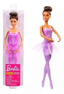 Boneca Barbie Bailarina Mattel Original Morena - Com Nf