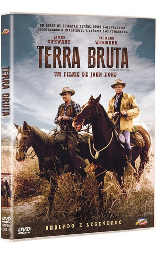 Dvd Terra Bruta, John Ford, James Stewart Rick Widmark 1961