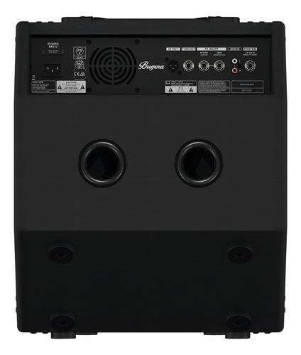 Amplificador Contrabaixo Bugera Bxd12 1000w Turbosound 12'' Cor Preto