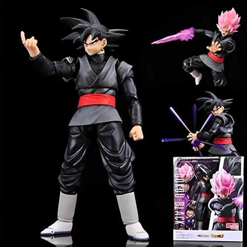 Figura De Acción Demoniacal Fit De Goku Black Rose Zamasu