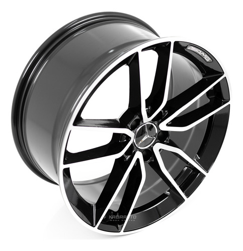 Rodas 19 Mercedes Cls53 C200 C1800 C250 C300 5x112 Amg Cor Preto