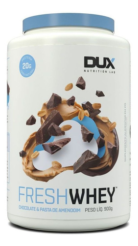 Fresh Whey 900g Chocolate E Pasta De Amendoim Dux Nutrition