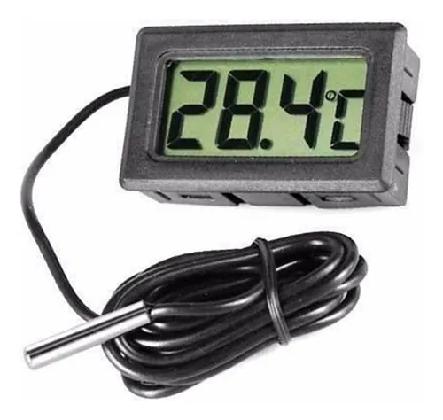 comprar Termômetro Digital Lcd Aquário Freezer Chocadeira Ambiente