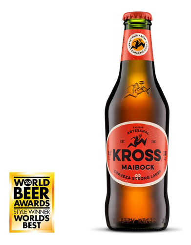 Pack 4x Cervezas Kross Maibock 330cc Botella