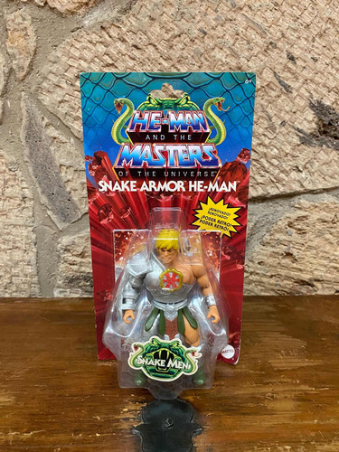 Masters Of The Universe Origins He-man Snake Armor Men (Usado)