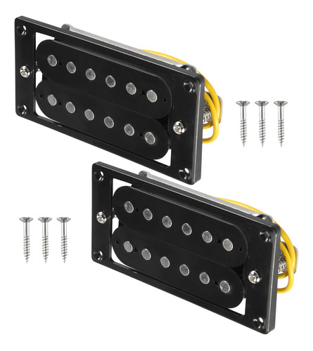 Picku Para Guitarra Eléctrica Humbucker De Doble Bobina, 2 U