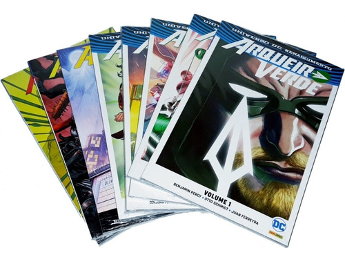 Lote Hq's Arqueiro Verde - 8 Volumes - Dc Comics