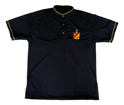 Camiseta Deportivo Pereira Tipo Polo Negra Hombre - Dama