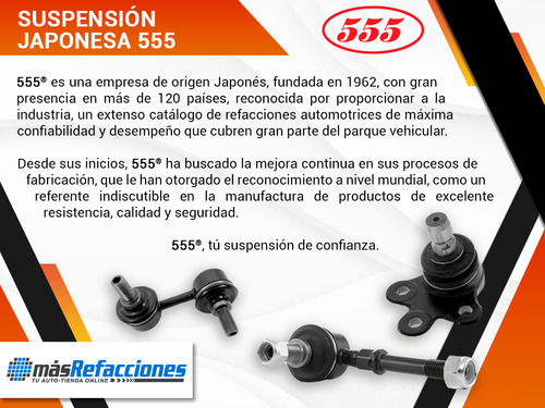 Kit De Rótulas Y Terminales (6 Piezas) Hiace 98 Al 01 555