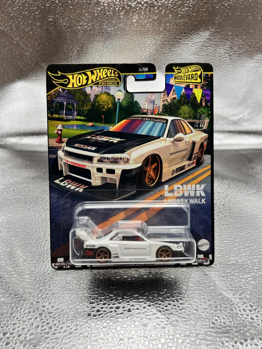 Hot Wheels Nissan Skyline Super Silhouette Lbwk Lb-er34 Vermelho