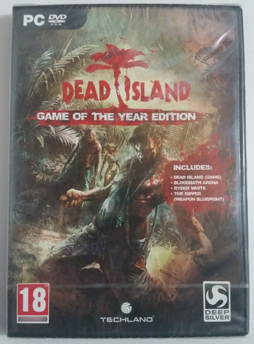 Dead Island Goty-- Nuevo Sellado Físico Pc Original