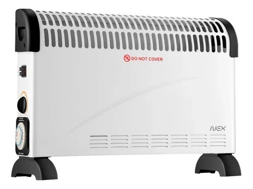 Calefactor Convector Nex Ec2000t Con Timer Estufa 1800 Watts