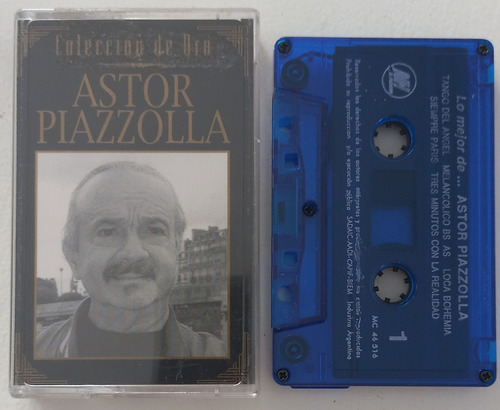 Astor Piazzolla Coleccion De Oro Cassette 1994