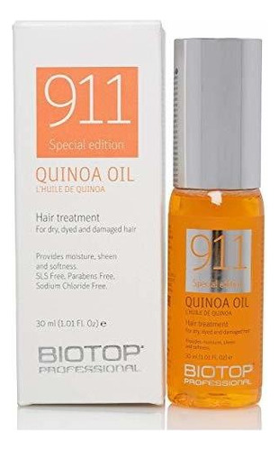 Biotop 911 Quinoa Hair Repair Oil 1oz - Biotop Professi