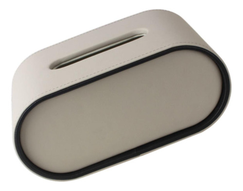 Funda Para Caja De Pañuelos, Organizador Decorativo, Gris