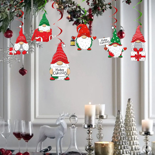Z Colgante Navideño Espiral Decoración Navideña 2023