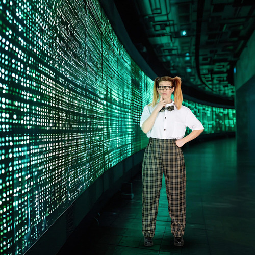 Disfraz De Nerd Para Adultos Estándar Estándar