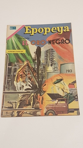 Comic Epopeya El Oro Negro Numero Especial Año 1968 Excelent