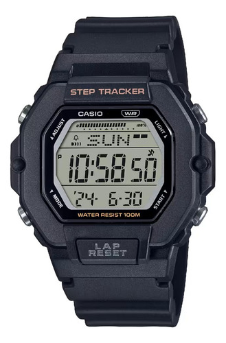 Reloj Mujer Casio Lws-2200h-1 Contador De Pasos Cronómetro