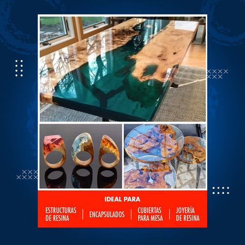 Imagen 3 de 5 de Resina Epoxica, Porcelanato Liquido, Para Alto Espesor 1kg