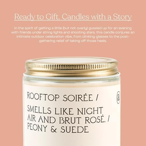Anecdote Candles Rooftop Soiree Coconut Soy Wax Candel Far |