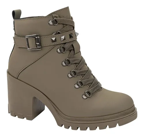  Botas tácticas militares para mujer Verde TDGNB002