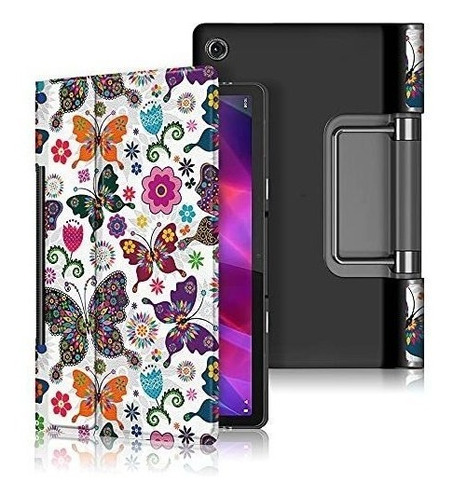 Funda Para Lenovo Yoga Tab 13 2021 /yt-k606f/  Mariposas