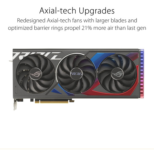 Placa Gráfica Asus Rog Strix Geforce Rtx 4060 Ti Oc 8gb Gddr