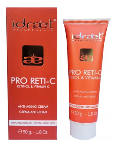 Crema Retinol Vitamina C Pro Reti C Anti Age Trv 50gr Idraet