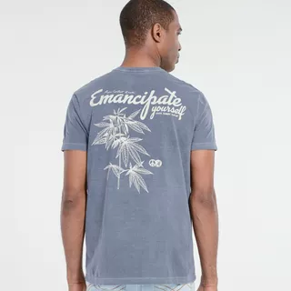 Camiseta Emancipate Azul Marinho Pipe Content House