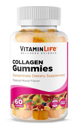 Colágeno En Gomitas (60 Gummies) Vitamin Life 